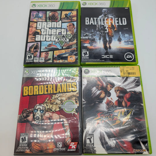 $10 assorted (Microsoft Xbox 360, 2005)