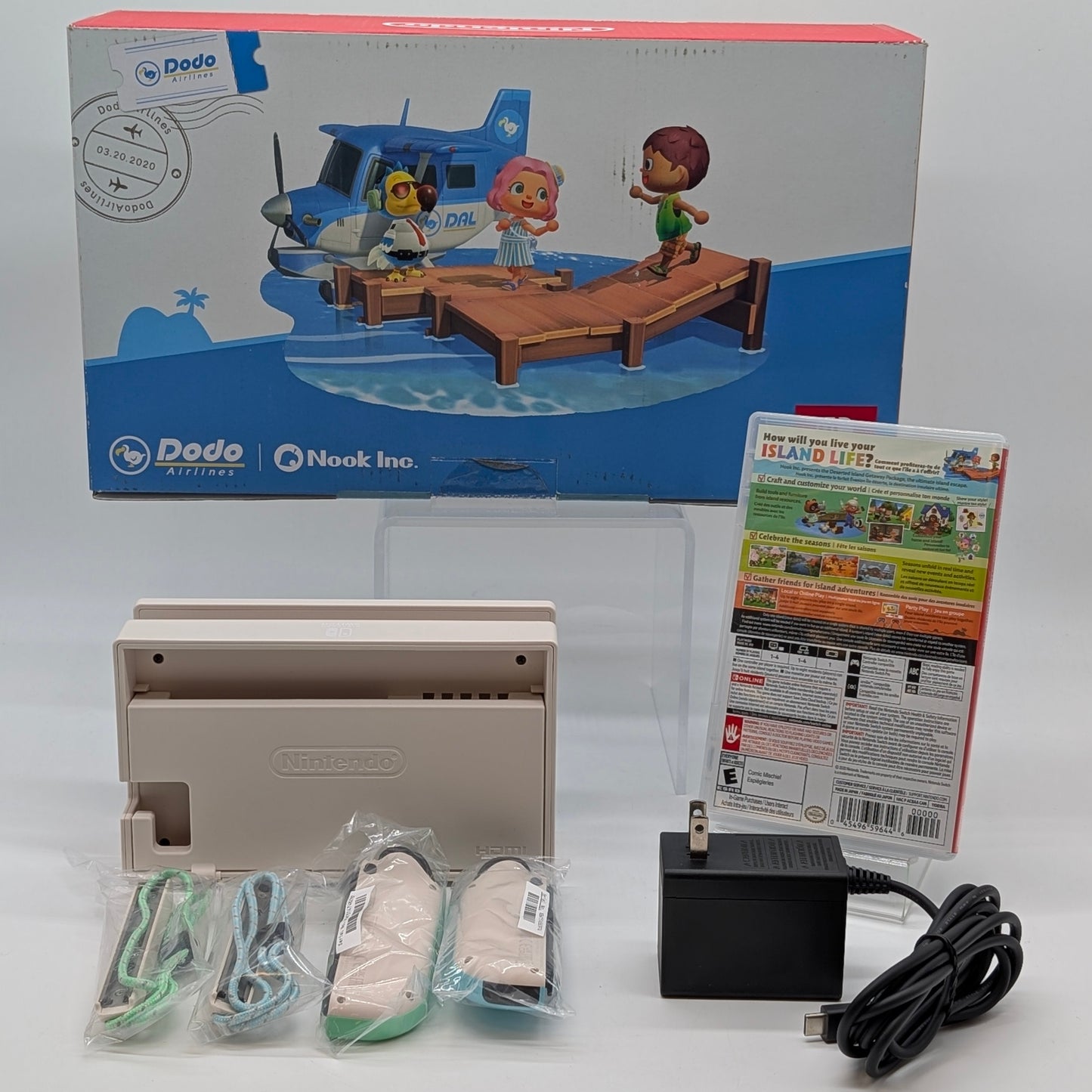 Nintendo Switch v2 Animal Crossing Game & Accessories Bundle (No Console)