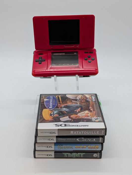 Nintendo DS Handheld Game Console Only NTR-001 Red