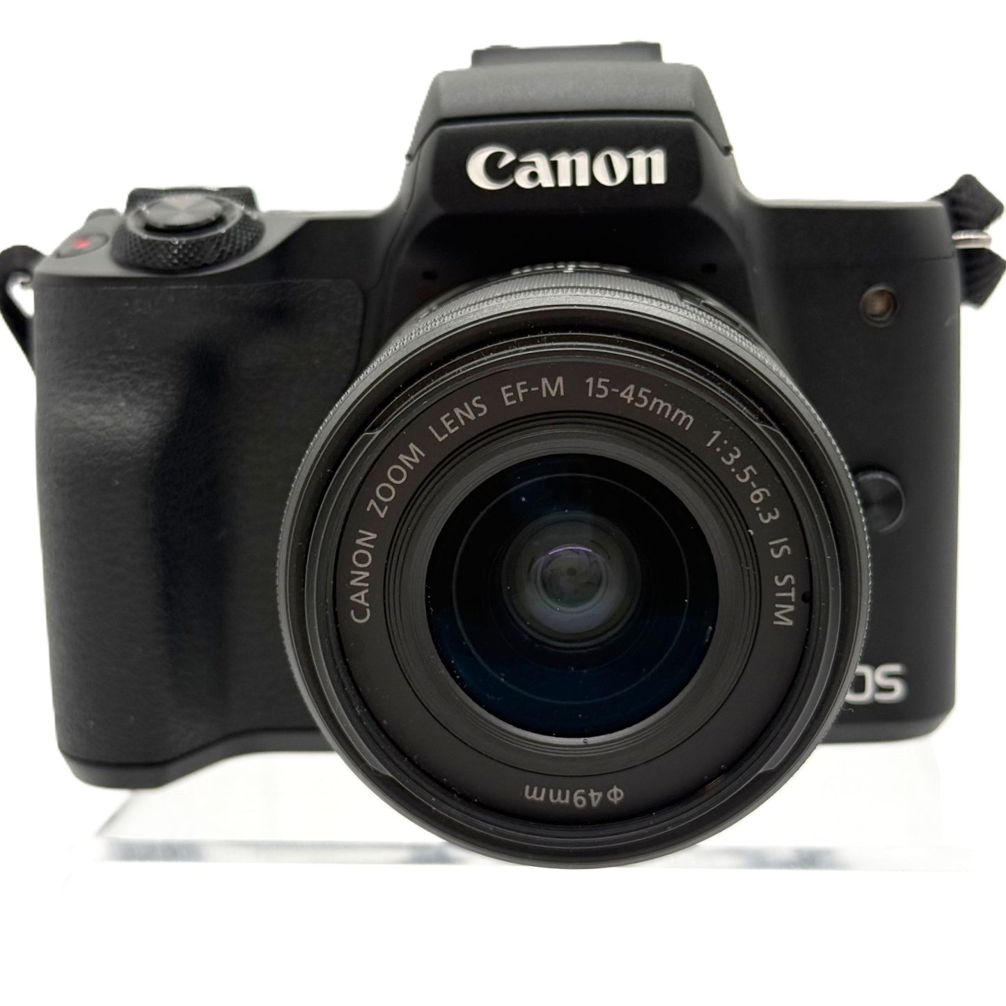 Canon EOS M50 Mirrorless 24.1MP Digital Camera w/15-45mm Lens and 64GB memory card