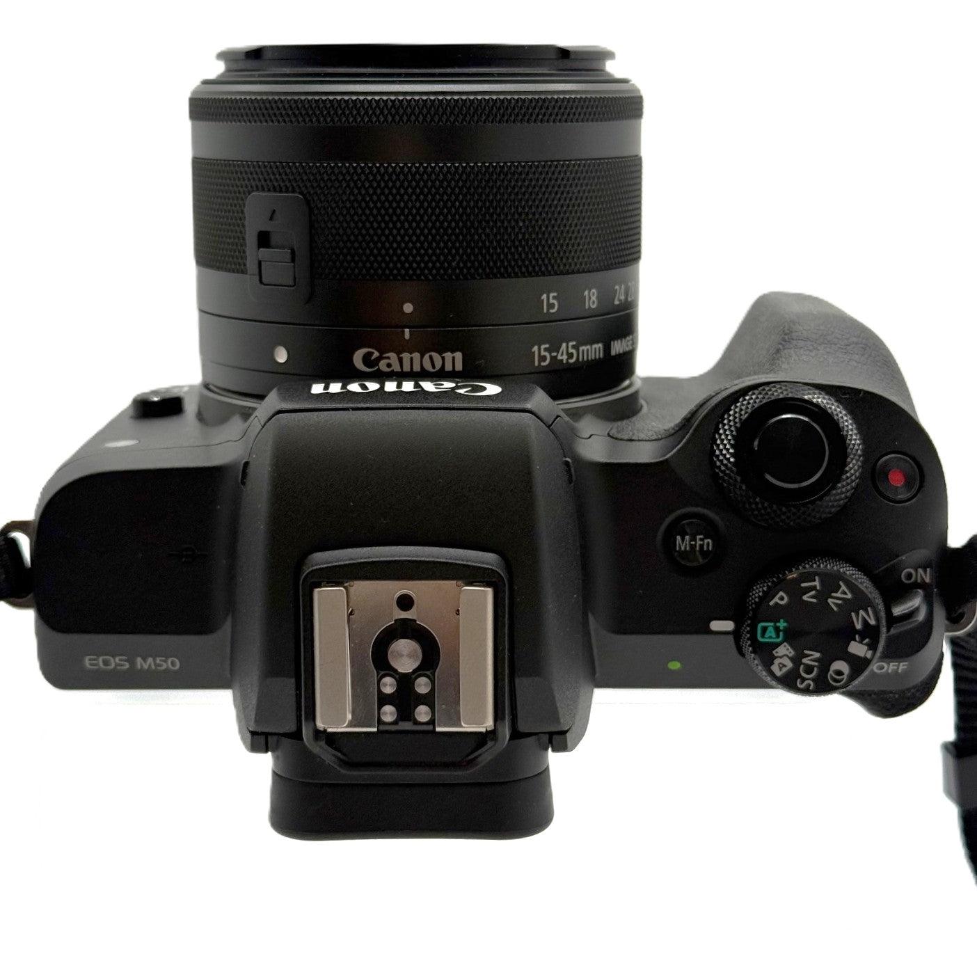 Canon EOS M50 Mirrorless 24.1MP Digital Camera w/15-45mm Lens and 64GB memory card