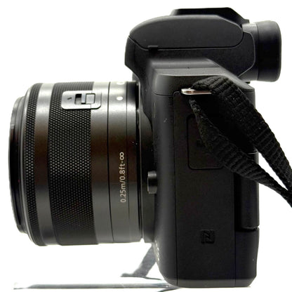 Canon EOS M50 Mirrorless 24.1MP Digital Camera w/15-45mm Lens and 64GB memory card