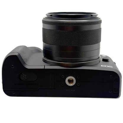 Canon EOS M50 Mirrorless 24.1MP Digital Camera w/15-45mm Lens and 64GB memory card