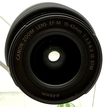 Canon EOS M50 Mirrorless 24.1MP Digital Camera w/15-45mm Lens and 64GB memory card