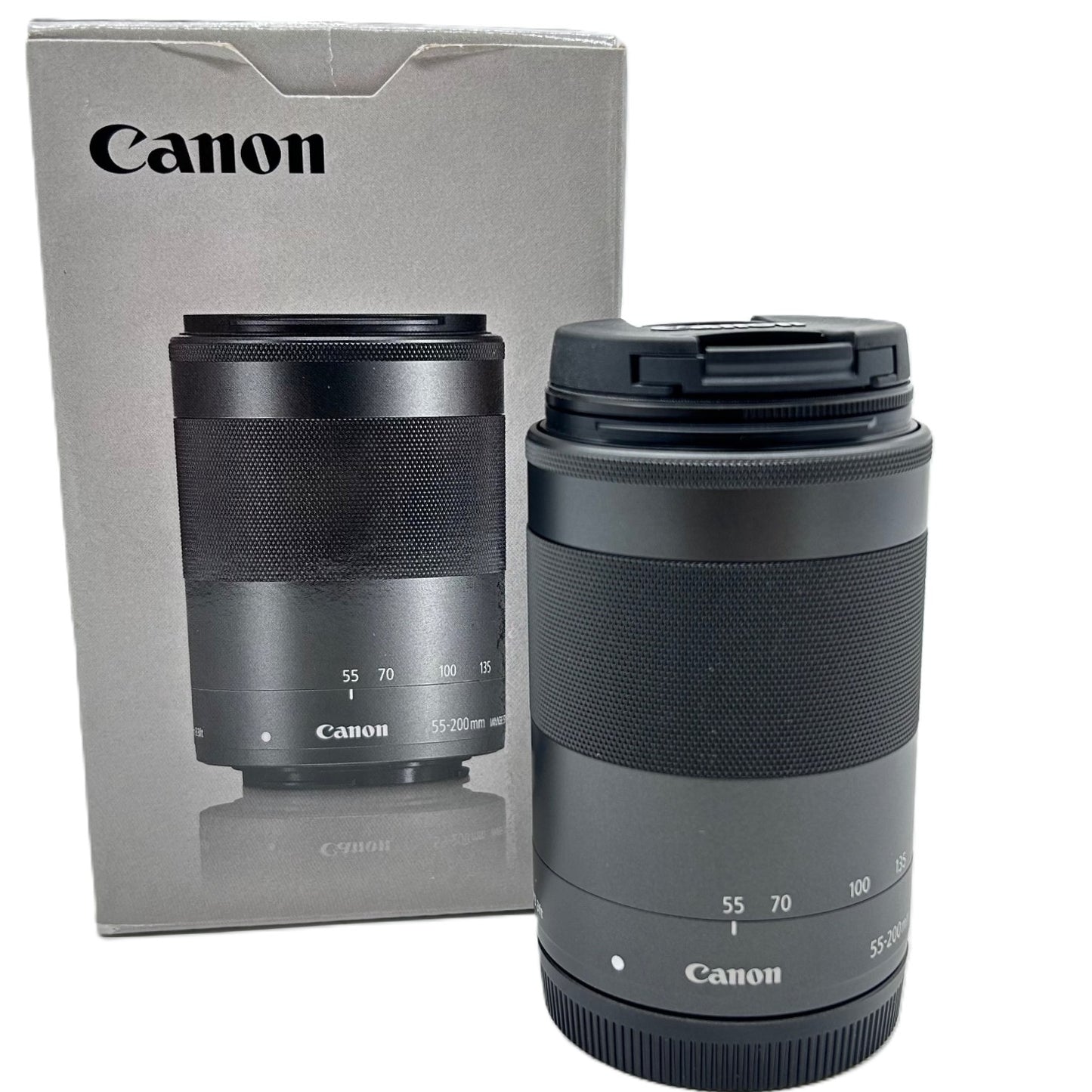 Canon EF-M Telephoto Zoom Lens 55-200mm f/4.5-6.3 IS STM Auto & Manual Lens