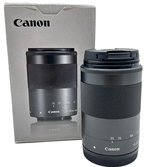 Canon EF-M Telephoto Zoom Lens 55-200mm f/4.5-6.3 IS STM Auto & Manual Lens