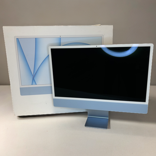 2021 Apple iMac 24" M1 3.2GHz 8GB RAM 256GB SSD Blue
