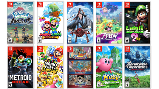 $10 Assorted Nintendo Switch (Nintendo Switch, 2017)