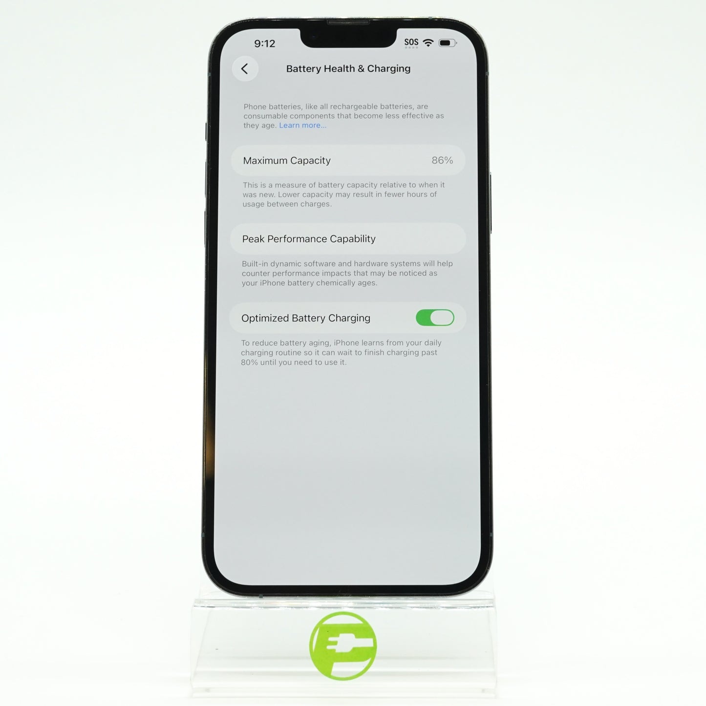 Apple iPhone 13 Pro Max 128GB Unlocked Sierra Blue MLJ73VC/A