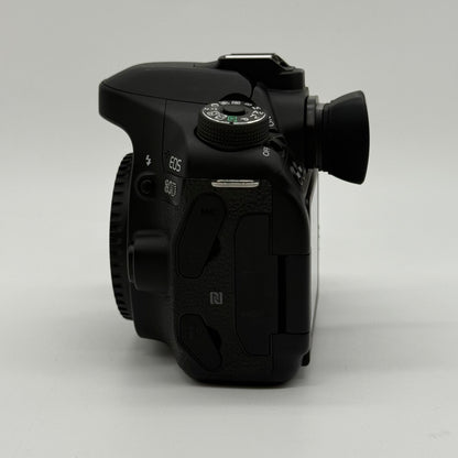 Canon EOS 80D 24.2 MP Digital SLR DSLR Camera Low Shutter Count