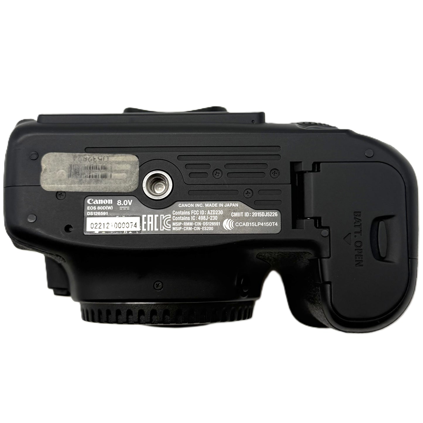 Canon EOS 80D 24.2 MP Digital SLR  Camera 6732 Shutter Count