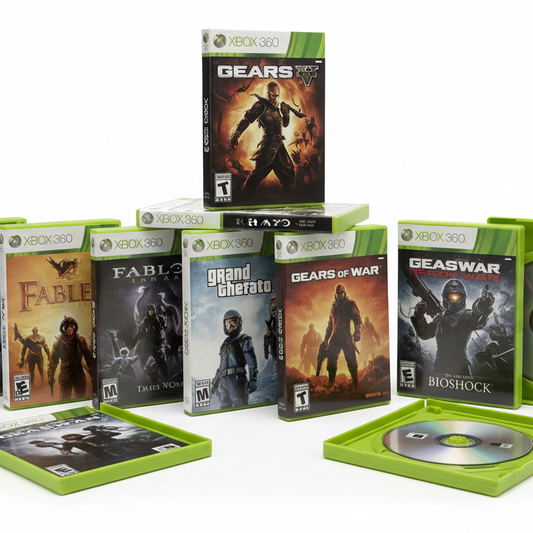 collection of xbox 360 games